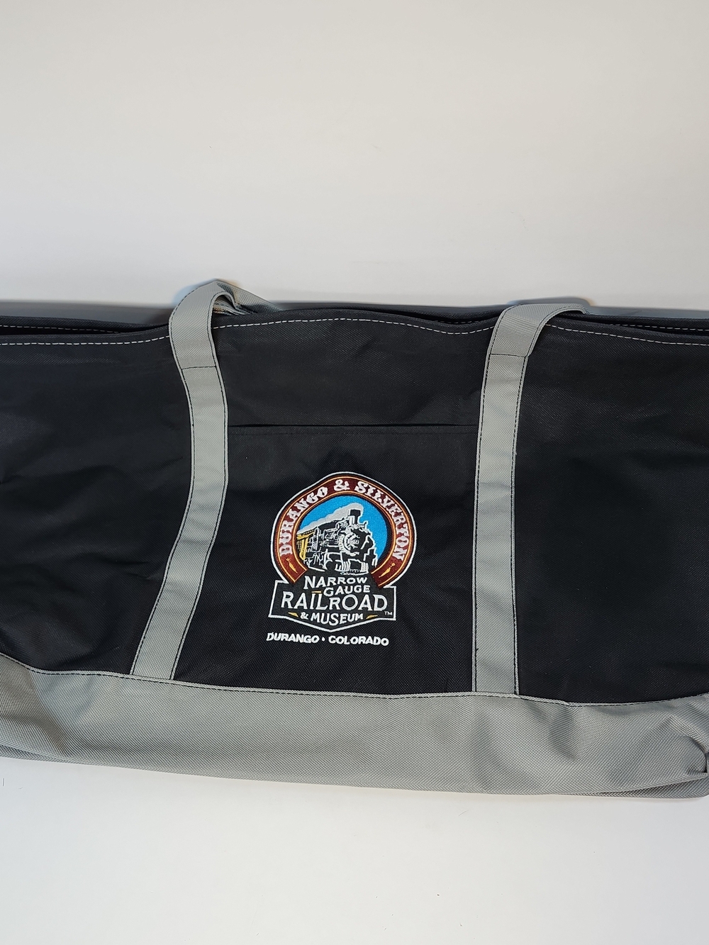 Narrow Gauge Railroad And Museum Black Canvas Tote